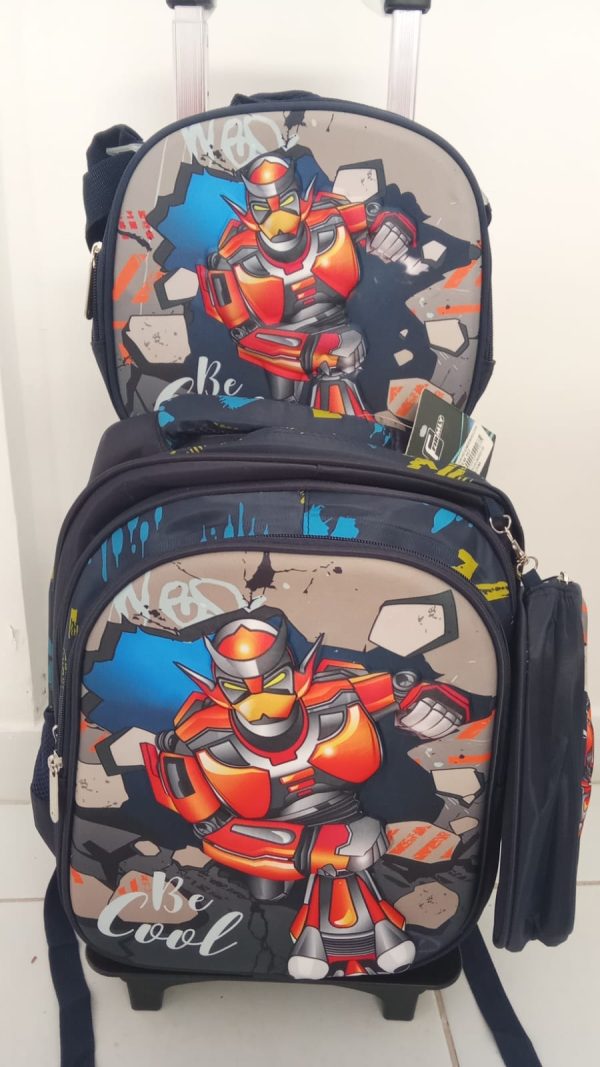 KIT MOCHILA DO TRANFORMES