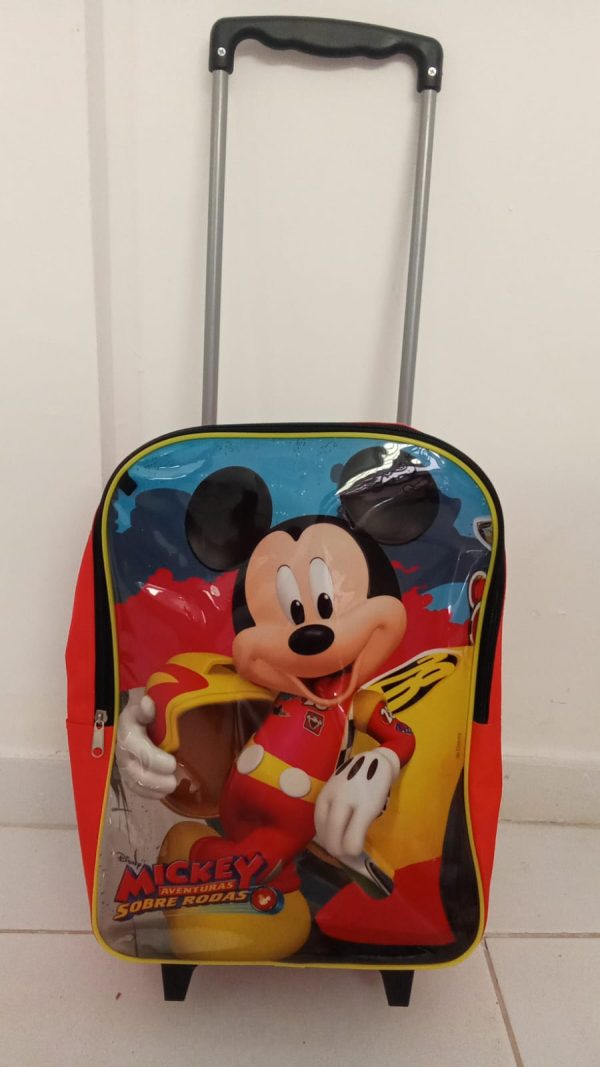 MOCHILA DE CARRINHO FEMININA E MASCULINA