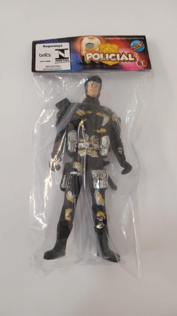 Brinquedo Boneco policial