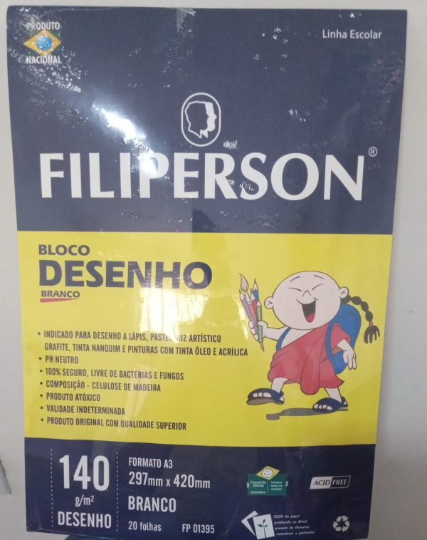 Bloco de desenho A3